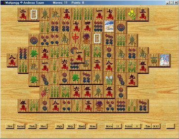 AS-Mahjongg Screenshot